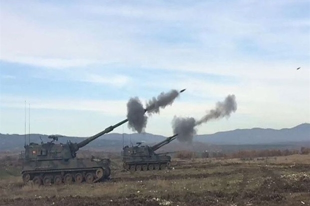 Sınır birlikleri DAEŞ hedeflerini vurdu