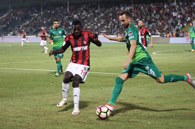 Gaziantepspor: 3 - Bursaspor: 2