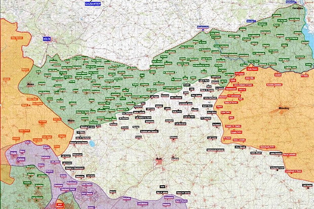 Fırat Kalkanı harekatı kapsamında 4 IŞİD hedefi imha edildi