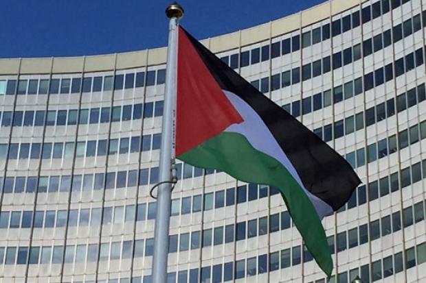Filistin bayrağı orada da dalgalanacak