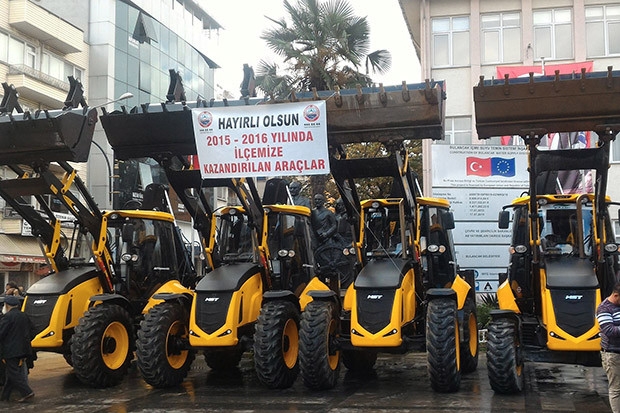 Bulancak Belediyesi makina parkını MST ile büyütüyor