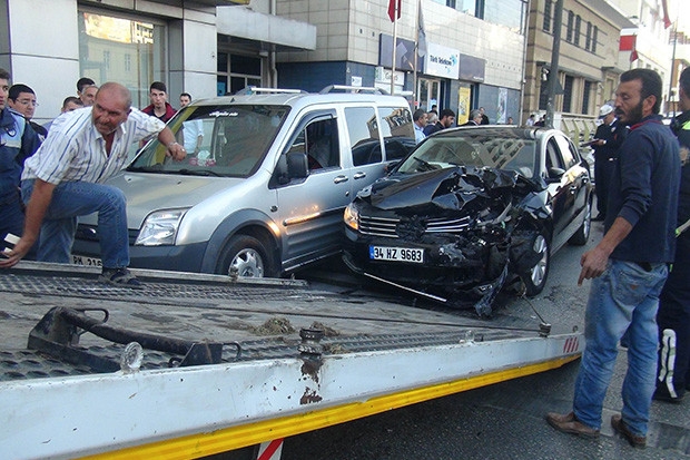 Gaziantep'te zincirleme kaza