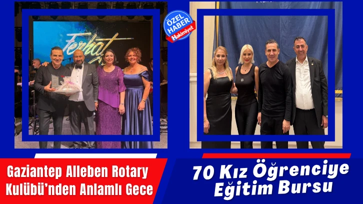 Alleben Rotary Kulübü’nden 70 Kız Öğrenciye Burs Desteği