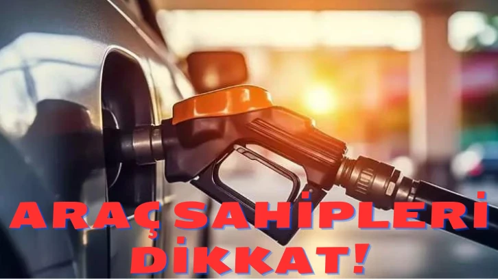 Araç sahipleri dikkat!