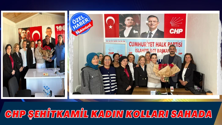 CHP Şehitkamil Kadın Kolları Sahada
