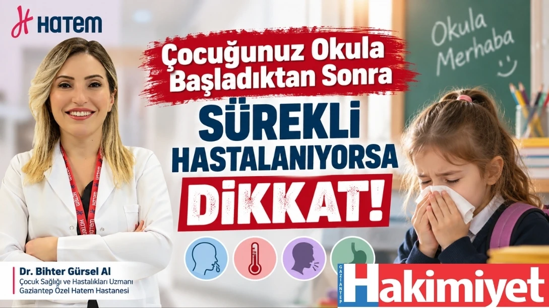 &Ccedil;ocuğunuz Okula Başladıktan Sonra S&uuml;rekli Hastalanıyorsa Dikkat!