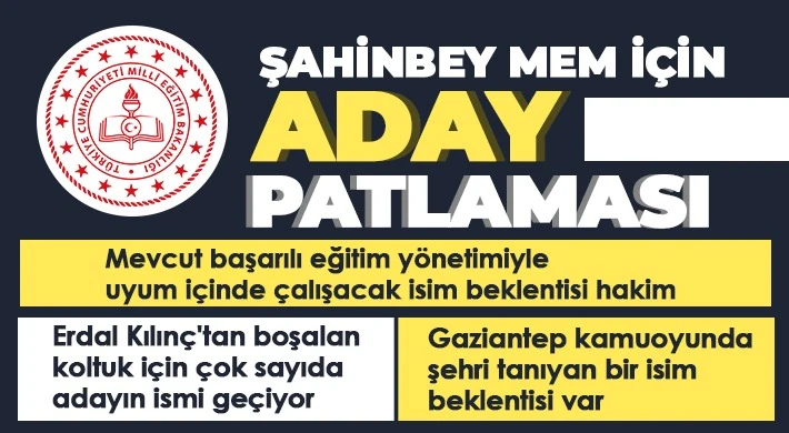 Gaziantep dışından bir isim atanmasın çağrısı 