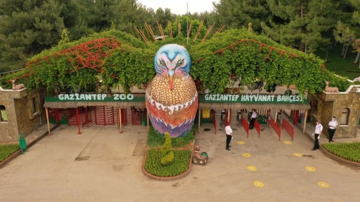 Gaziantep Doğal Yaşam Parkı Yüz Bin Ziyaretçi Ağırladı