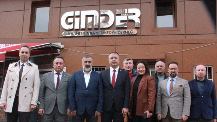 Gaziantep Yeniden Refah Partisi Heyeti GİMDER’de Buluştu