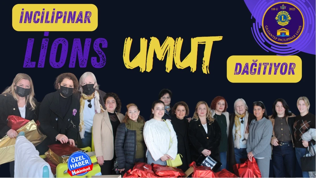 İncilipınar Lions Umut Dağıtıyor