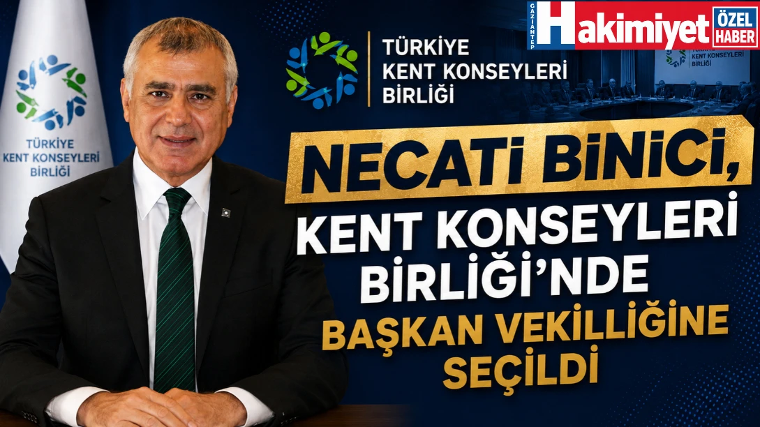Necati Binici, Kent Konseyleri Birliği&rsquo;nde Başkan Vekilliğine Se&ccedil;ildi