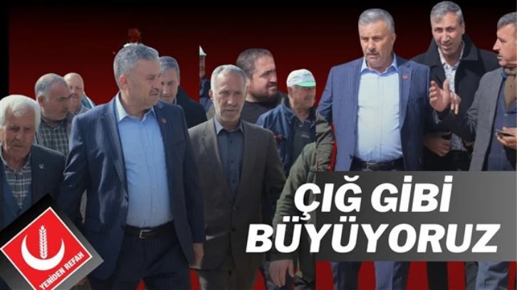 "Çığ Gibi Büyüyoruz"