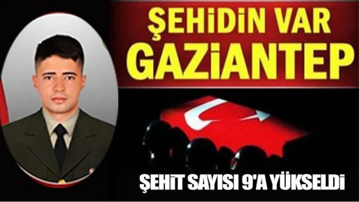 Şehit sayısı 9'a yükseldi: Şehidin var Gaziantep