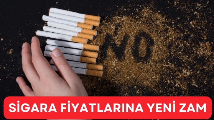 Sigara Fiyatlarına Yeni Zam