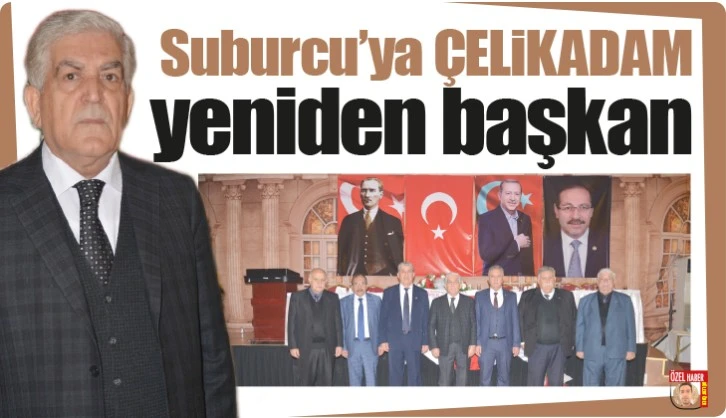 Suburcu'ya ÇELİKADAM yeniden başkan