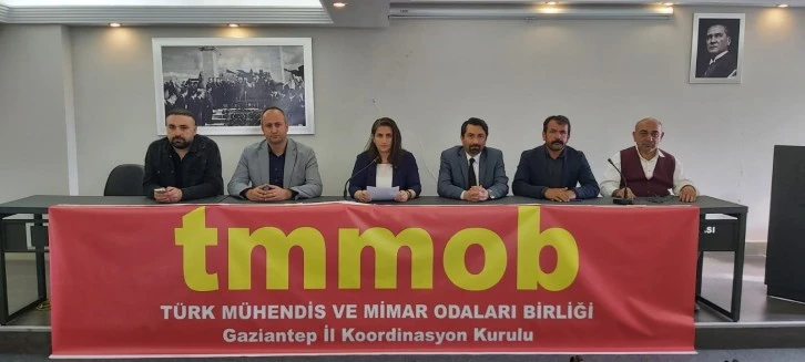 TMMOB’DEN AÇIKLAMA