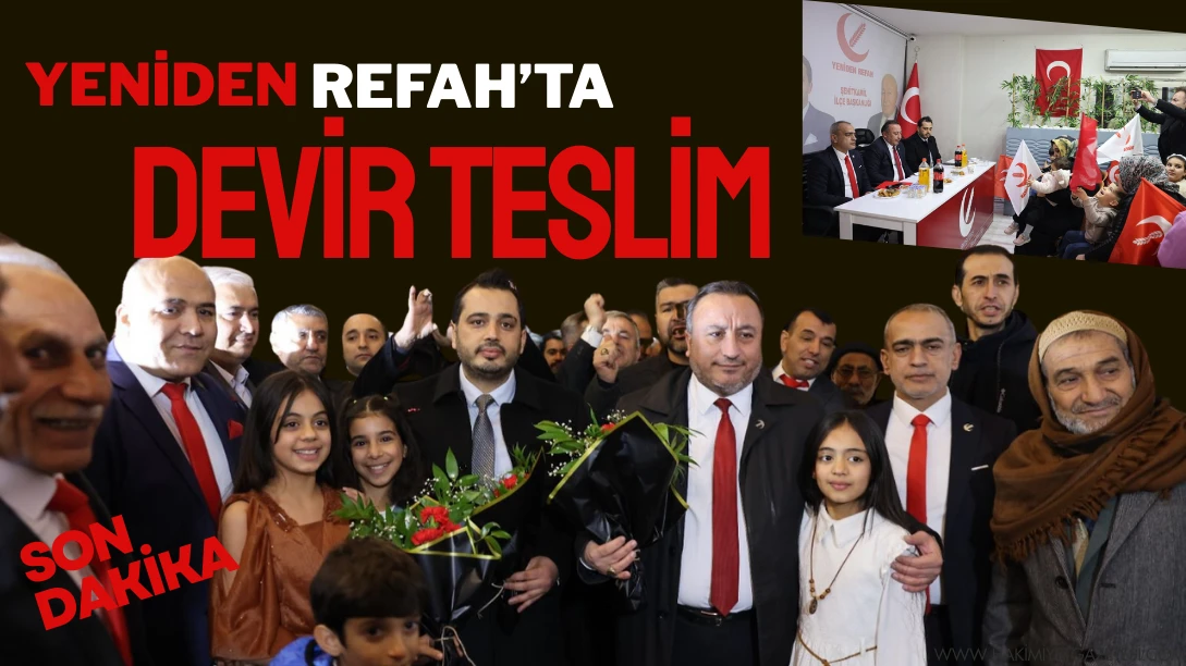 Yeniden Refah&rsquo;ta Miting Havasında Devir Teslim
