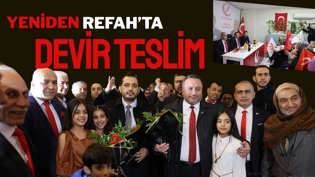 Yeniden Refah&rsquo;ta Miting Havasında Devir Teslim