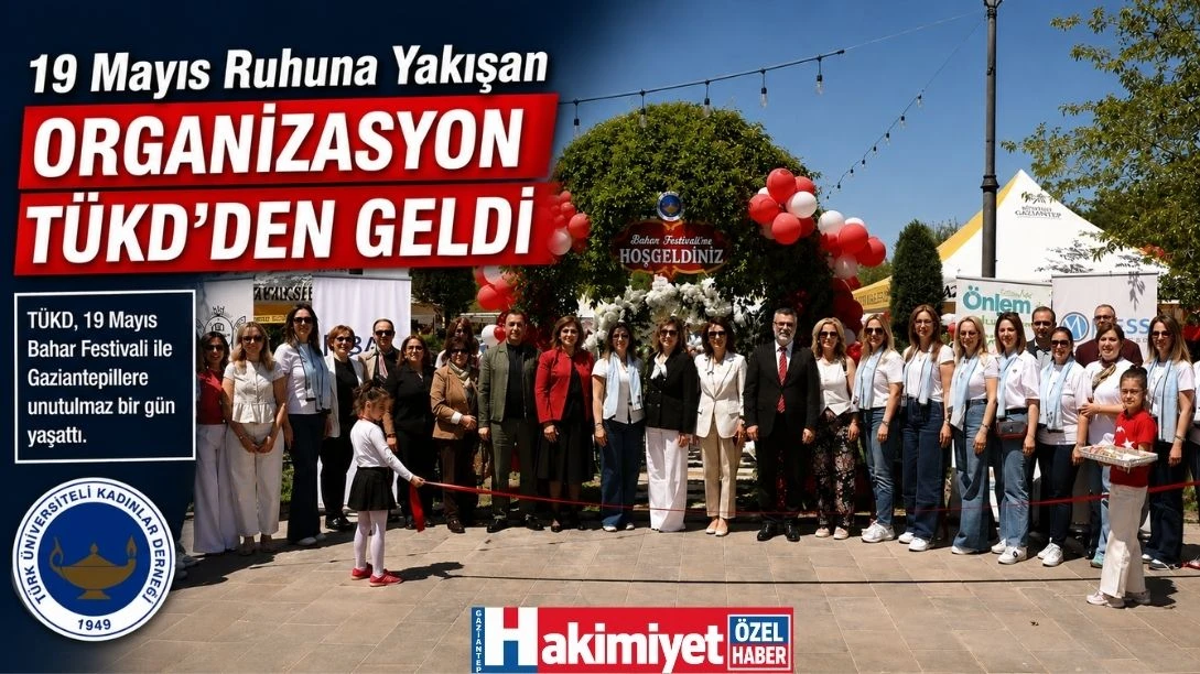 19 Mayıs Ruhuna Yakışan Organizasyon T&Uuml;KD&rsquo;den Geldi