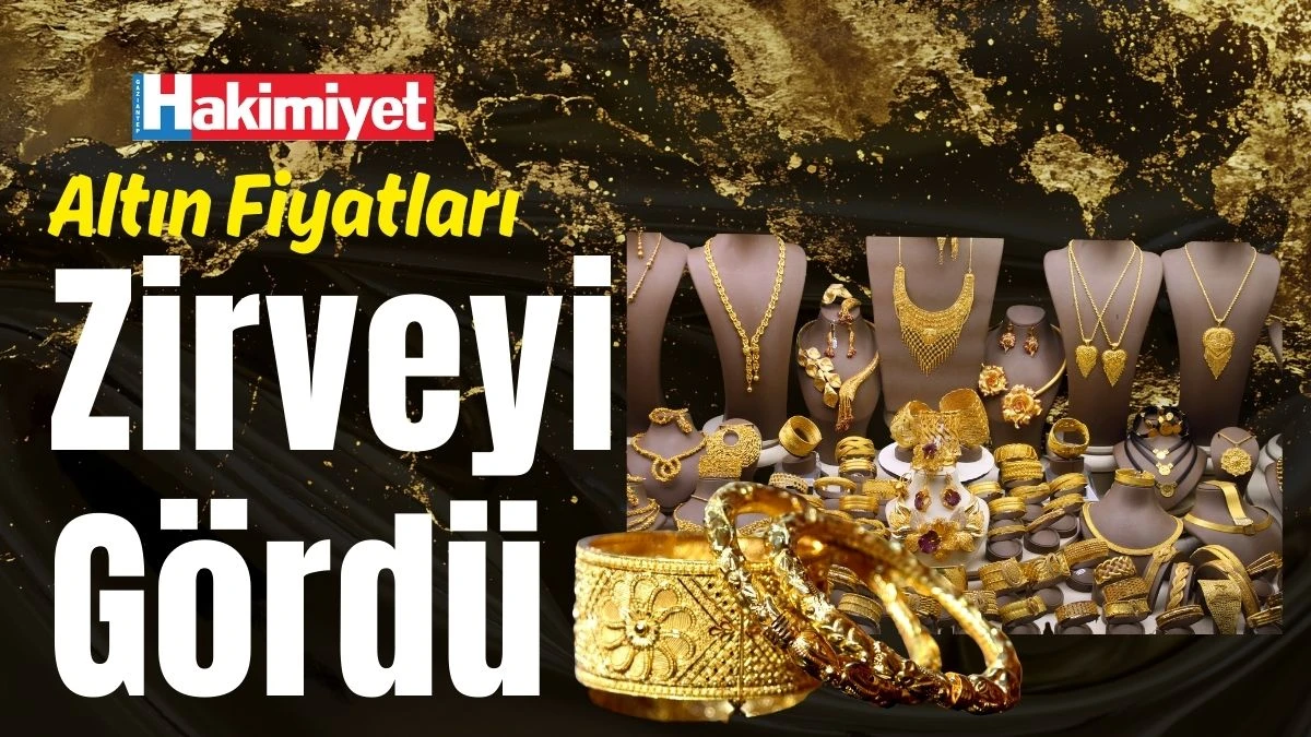 Altın Fiyatları Yeni Zirveyi Gördü