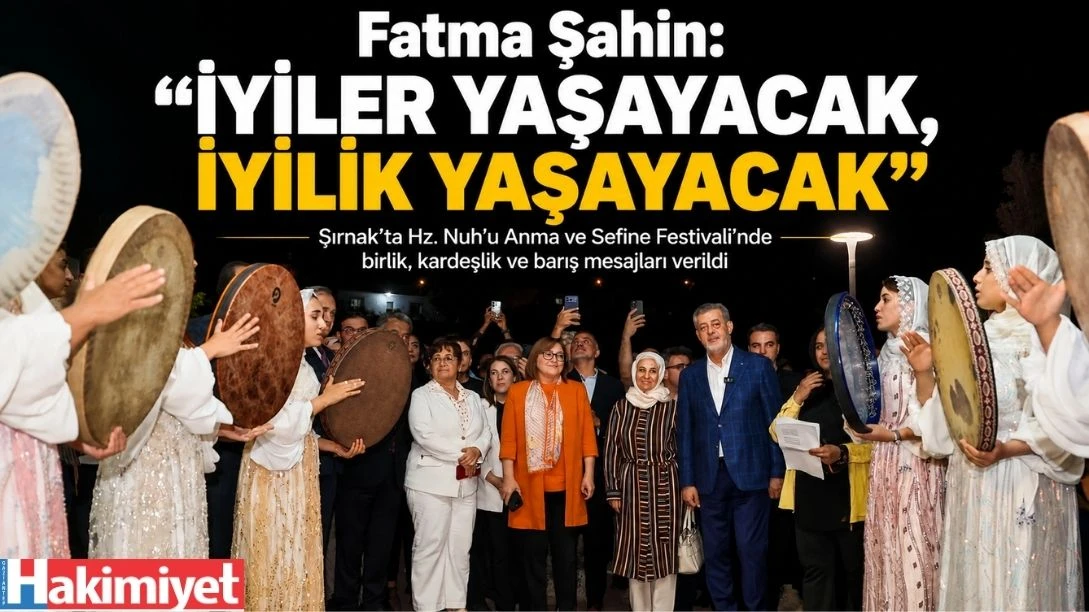 Fatma Şahin, Şırnak’tan Verilen Birlik ve Barış Mesajına Ortak Oldu