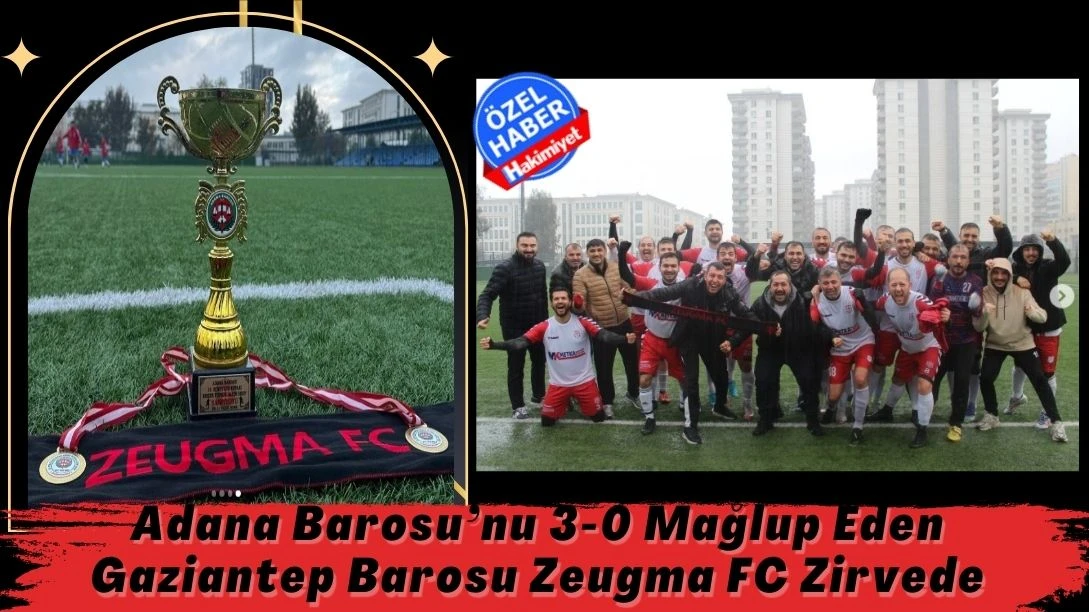 Gaziantep Barosu Zeugma FC Kupaya Uzandı