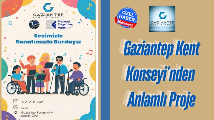 Gaziantep Kent Konseyi’nden Anlamlı Proje