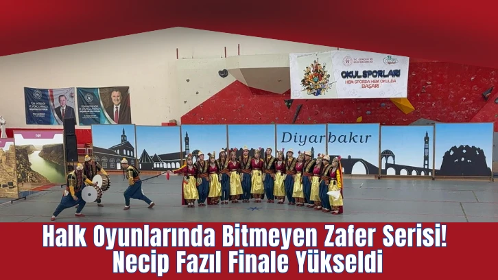 Halk Oyunlarında Bitmeyen Zafer Serisi! Necip Fazıl Finale Yükseldi