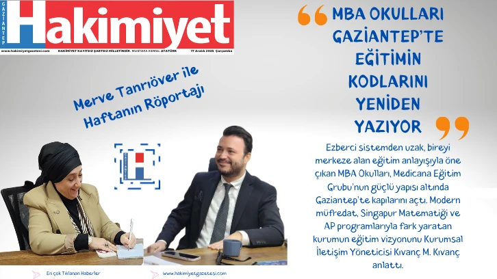MBA Okulları Gaziantep&rsquo;te Eğitimin Kodlarını Yeniden Yazıyor