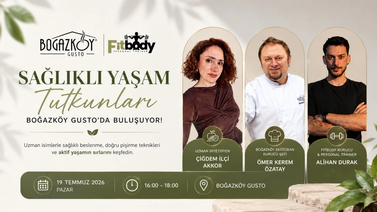 Sağlıklı Yaşam Tutkunları Boğazköy Gusto'da Buluşuyor