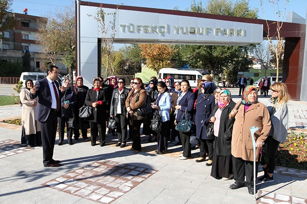 Tüfekçi Yusuf Parkı hizmete girdi