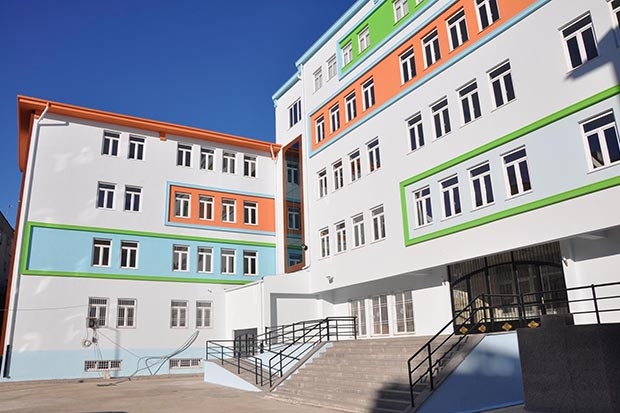 Nizip'te okul inşası tamamlandı
