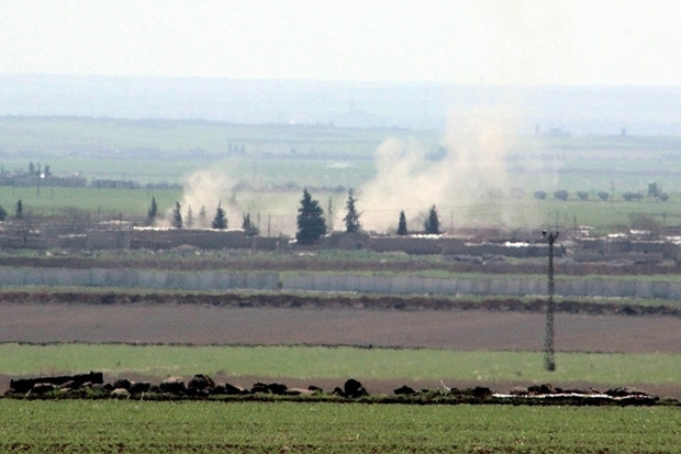 Fırat Kalkanı'nda 94 hedef vuruldu