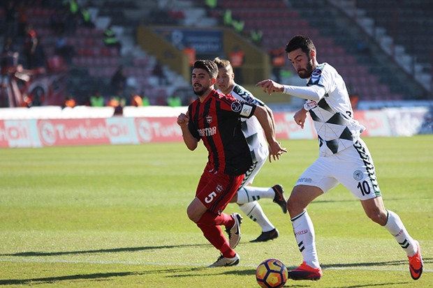 Gaziantepspor, Atiker Konyaspor'a 3-0 mağlup oldu