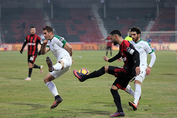 Gaziantepspor dibe vurdu