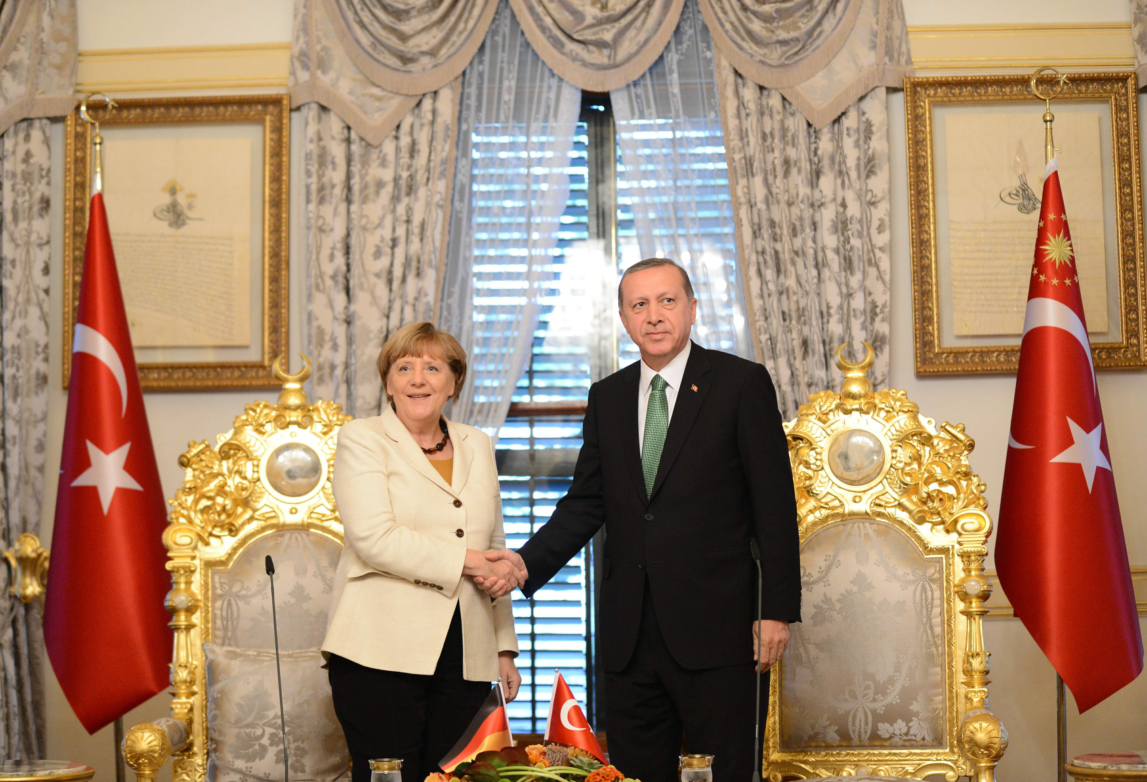 Erdoğan ile görüşen Merkel: 'Çok faydalı geçti'