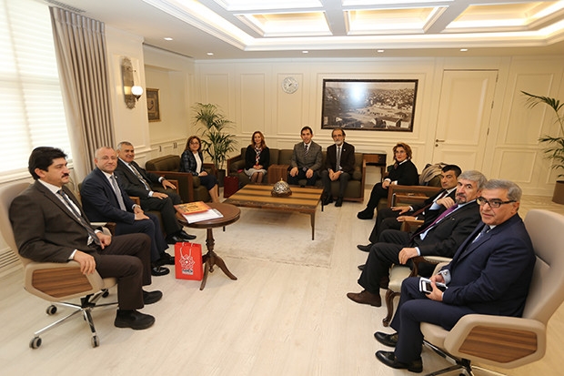 Türkiye Kent Konseyleri Birliği’nden Şahin’e ziyaret