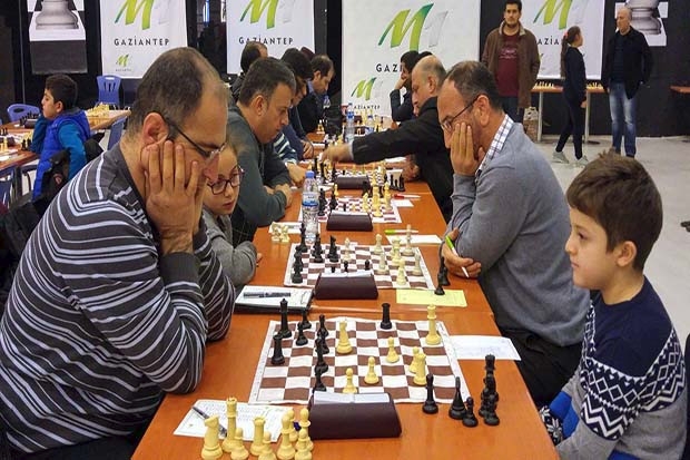 Gaziantep'te satranç turnuvası