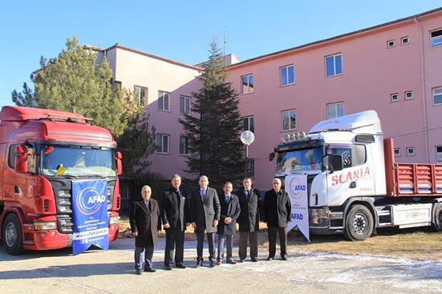 Kırıkkale KYK'dan Gaziantep'teki mültecilere yardım