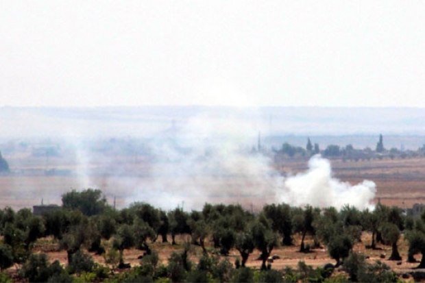 Savaş uçakları Halep ve çevresindeki IŞİD mevzilerini vuruyor