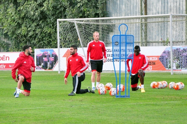 Gaziantepspori Mersin İdmanyurdu maçının hazırlıklarına başladı