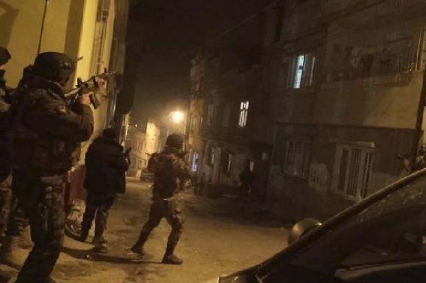 Gaziantep'te PKK'nın suikast timine operasyon