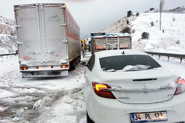 Gaziantep'te kar esareti