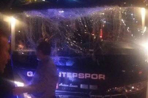 Gaziantepspor kafilesi kaza yaptı