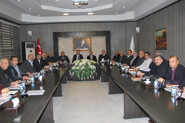 Gaziantep Ticaret Borsası’nda yılın son meclis toplantısı yapıldı