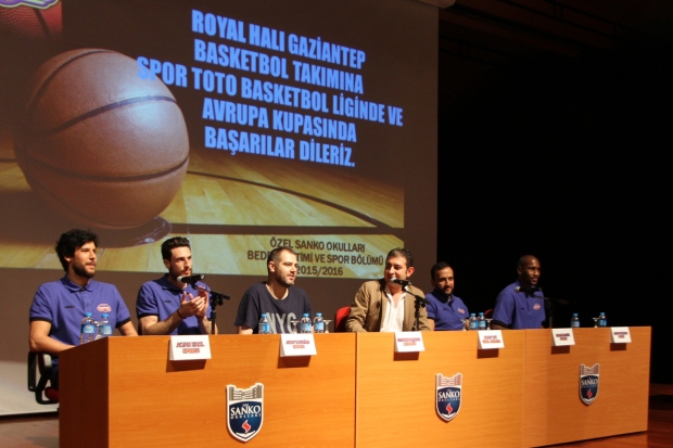 Gaziantep Royal Halı Basketbol takımı ile söyleşi