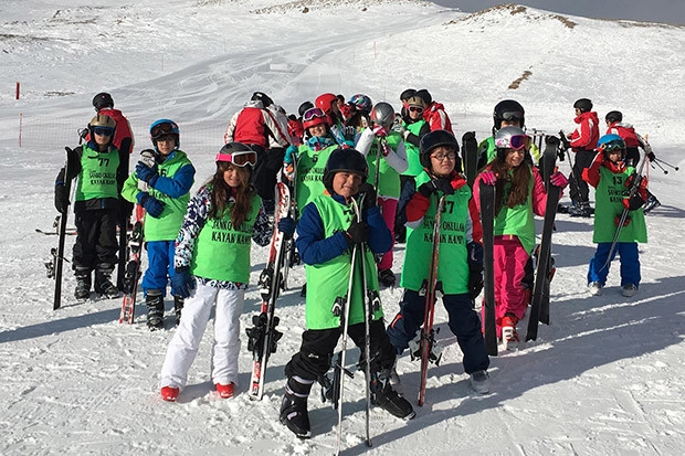 Özel Sanko Okullarından 4. geleneksel kayak kampı
