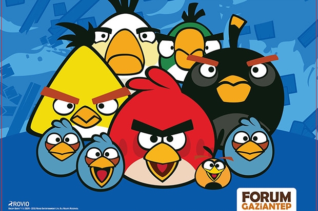 Efsane Oyun Angry Birds Forum Gaziantep’te