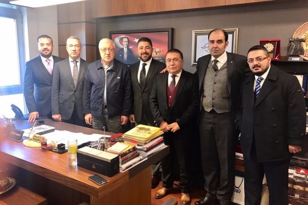 Gaziantep'teki akaryakıtçılar,  Başkan Mustafa Yılmaz'ı ziyaret etti
