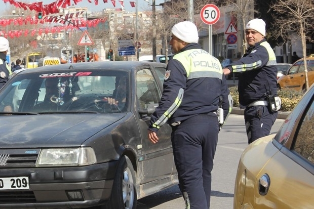 Gaziantep'te trafik uygulaması